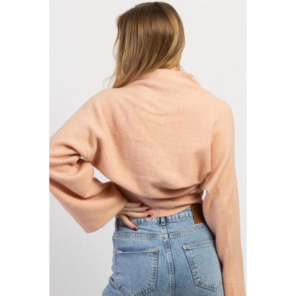 NEW MIMOSA the maddie sweater set in blush - Picture 6 of 6